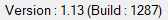 Version actuelle