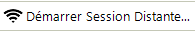 Bouton Start Remote Session