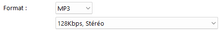 Options de format