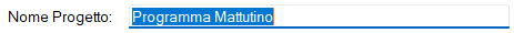 Nome Progetto