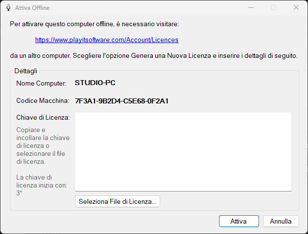 Attiva Offline