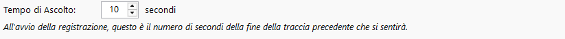 Tempo di ascolto