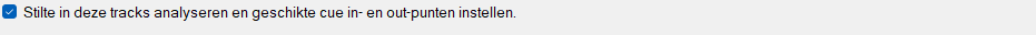 Stilte analyseren