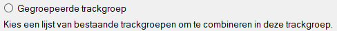 Gegroepeerde trackgroep