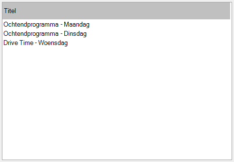 Slotlijst