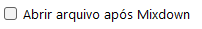 Abrir arquivo após Mixdown